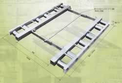 アルミパレット台車M218PA-800KG