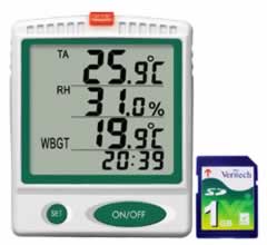 熱中症計データーロガー付M2D-5696A