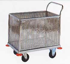 リネンカート(ステンレス)M538H-31DK