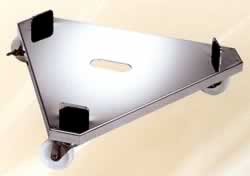 ステンレス丸型容器専用平台車MF24CCD-390EH