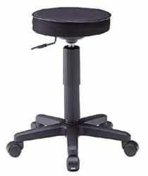 丸椅子(ブラック)M1375NC-T134BKNS