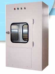 クリーンルームシャワー付パスボックスM1380PBAS-01-SUS100V