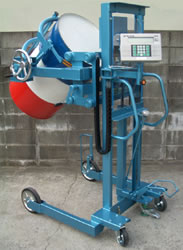 防爆型ドラム缶デジタル計量器付反転リフター/M20ML1100-SHT-2