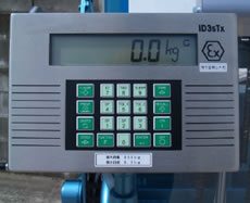 防爆型ドラム缶デジタル計量器付反転リフター/M20ML1100-SHT-4