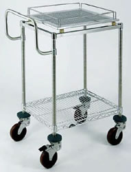 ステンレス防振ワゴンカート/M469AV-300E-10