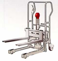 ステンレスフォーク式リフターMC30KGL-14SF-HL-SUS