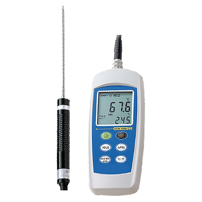 完全防水型デジタル温度計/MI1TER-370M | シロ産業 |