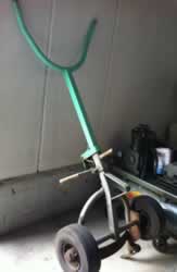 中古ドラム缶運搬台車/Z-0555-6