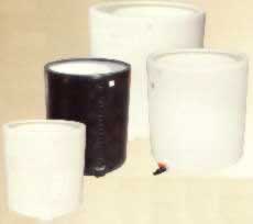 新品在庫処分品円筒型大型タンク(開放型白)/WPOTM-1000/Z-0579-3