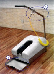 乾式自動靴みがき機/M1061S-72EXG