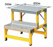 FRP作業用足踏階段M154H-60N