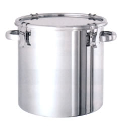 クリップ密閉ステンレス容器(SUS316L)/M1556TH-24-316LS