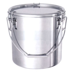 ツル付テーパークリップ密閉ステンレス容器/M1556U-TP-CTH-24S