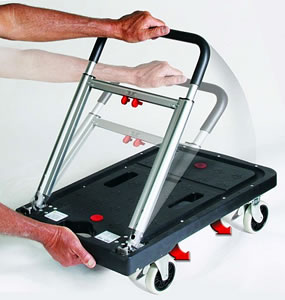 コンパクト収納台車 M1558mc Fh 測定 包装 物流 専門