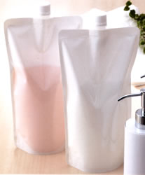 キャップ付白色スタンド袋/M223P16-TW0700