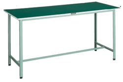 ビニールマット張り立ち軽量作業台M227AE-0945E2T