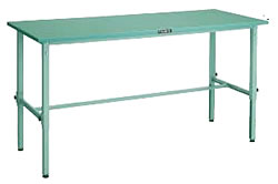 伸縮高さ調整式軽量作業台(スチール天板)M227AEM-0960T