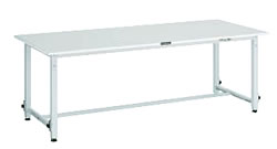 高さ調整式軽量作業台(脚部白色)M227AEM-0960WT