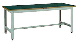 ビニールマット張り中量作業台M227WP-0945E2T