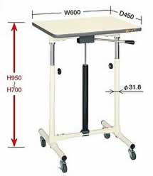 伸縮軽量作業台(立作業用)M350CLG-6045PIS
