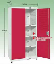 カラー保管庫M350NH-9063WRS