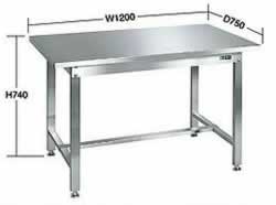 ステンレス作業台M350SUS4-126S