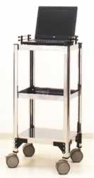 ステンレスPCカートM488PC-2T