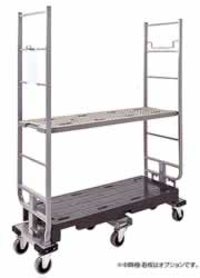 ネスティング六輪棚台車MG25SC-6-2M