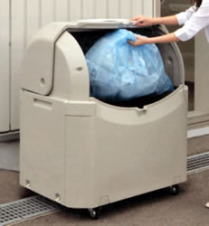 プラスチック大型ゴミ箱/MI3-4470-7R