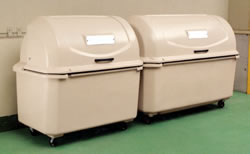 FRP大型ゴミ箱/MI3R-1000-94480-6T