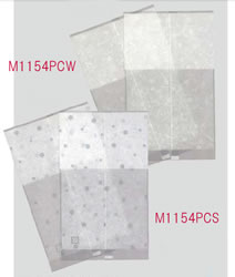 OPP袋(花柄白合掌袋)/M1154PCW-1B | シロ産業 |