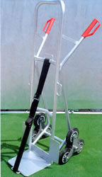 軽量アルミ6輪階段台車/M1420T-117AL