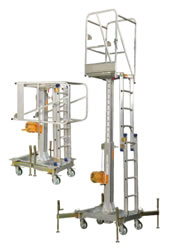 手動ウインチ高所作業台/M196SW-39H