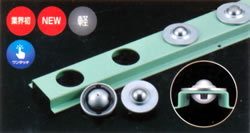 軽量フリーコロコンベア(ワンタッチ取付)/M2234UX-6A