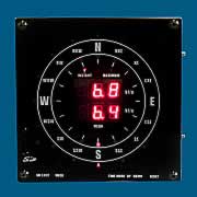 デジタル風向風速ロガー表示機M2293J-512W