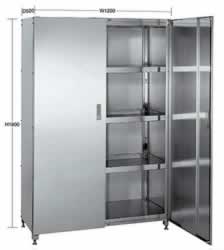 ステンレス保管庫M350PR4-120HSUS