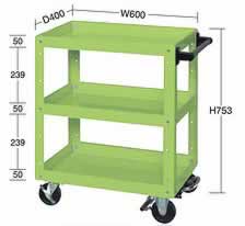 フットブレーキ付ワゴンM350SW-607BRS