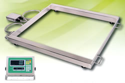 軽量ステンレス大型フレームハカリ(取引証明付)/MD10W-300-SUS-AT