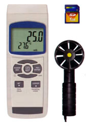 高低速広範囲風速データーロガー(SDカード)/MF6M-5328SDB