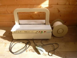 中古昌弘機工卓上小型結束機/HAPPYPACKAUTO TA/Z-0668-1