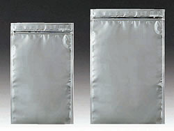 アルミ蒸着チャック付三方シール袋M152PJ-M1014ZH