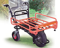 電動荒地用三輪台車M1567AS-120KG