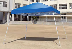 日よけ熱中症対策小型軽量組立テントM1624MJ29-15R