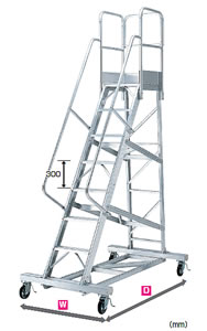 移動式高所作業台M196WS-D240ASP