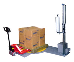 ハンドパレット用電動ストレッチ包装機/M20HP-1000HT