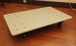 食品工場防水防錆平台車/M2400HT-6038T