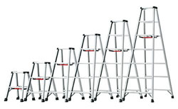 折りたたみ幅広軽量脚立M380Z2-06H