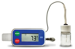 冷凍庫冷蔵庫用記録温度計(ロガー付)/M994R-31043T