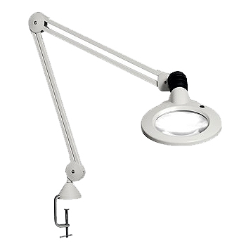 フリーアームLED拡大鏡3倍MA77FKLED-3X