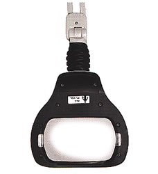 静電気対策左右3ステップ調光LED拡大鏡MA77WLED-35X-ESD